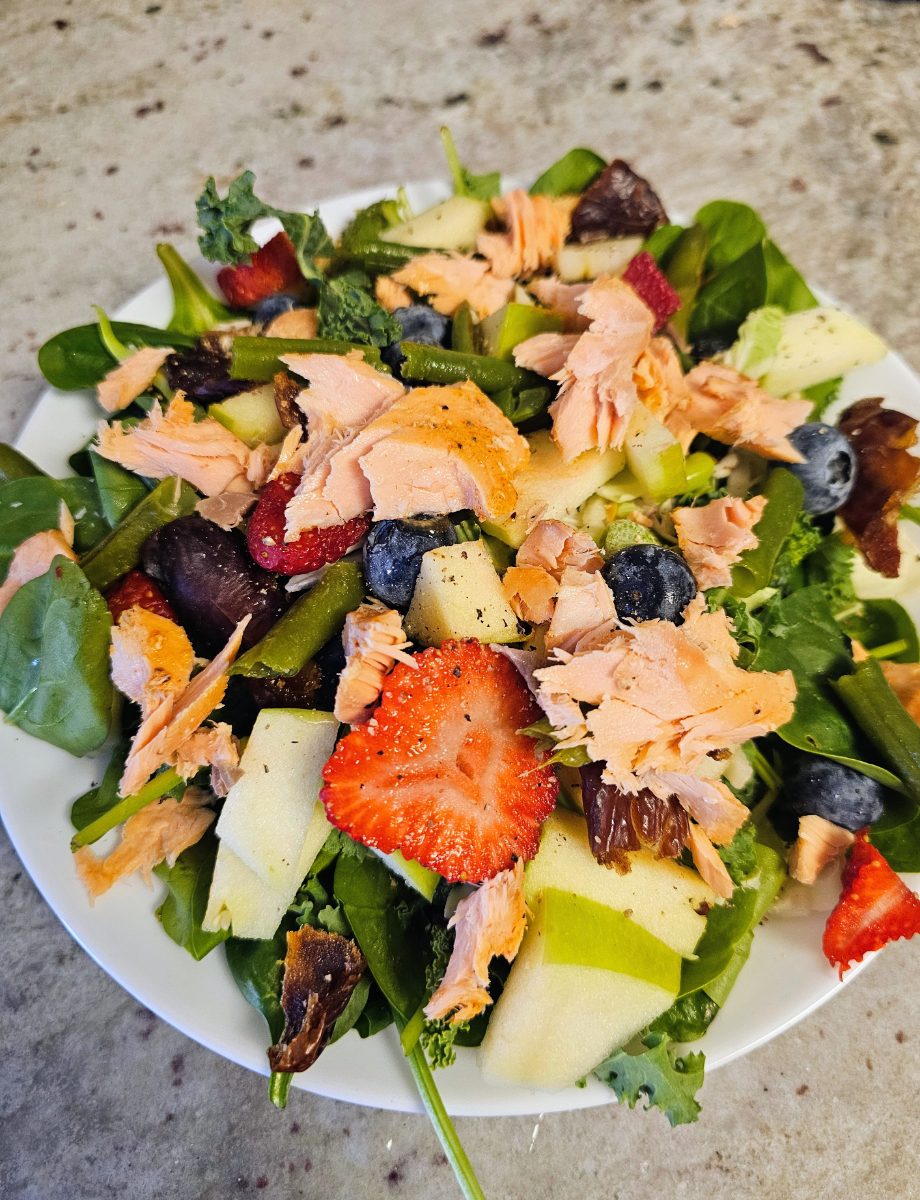 Post-Workout Everything But The Kitchen Sink Salad
